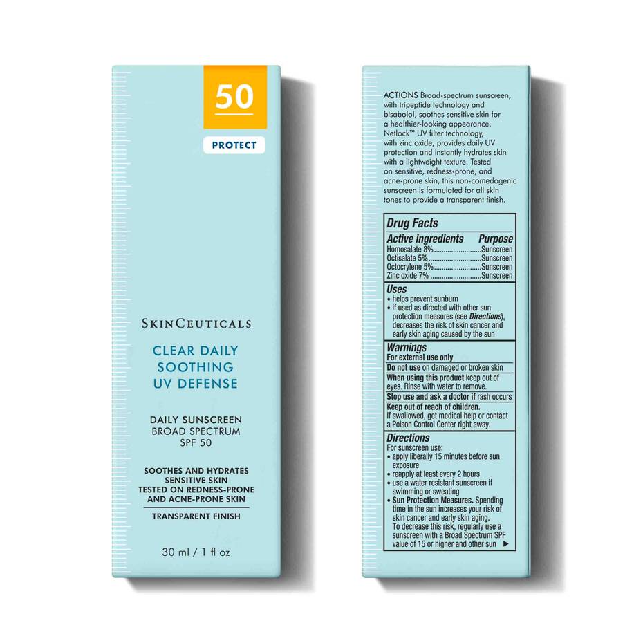 Clear Daily Soothing UV Defense SPF 50